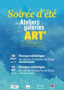 flyer soirée d'été 2026 art'dinan